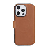 Rvelon iPhone 16 Pro Fodral 4 Kortfack MagSafe Brun