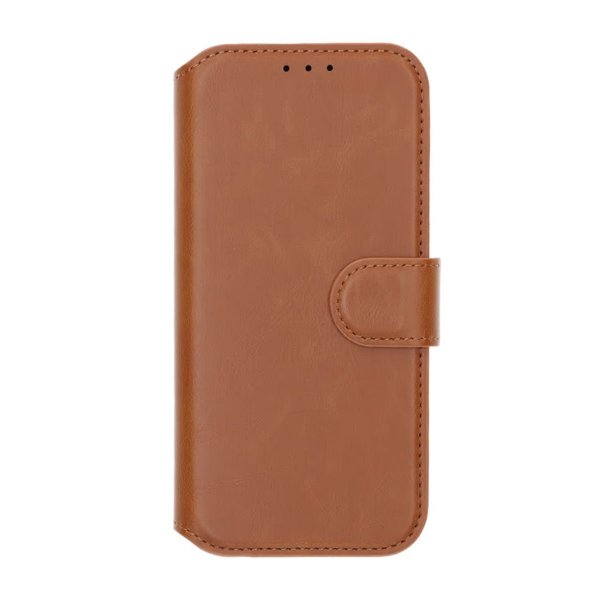 Rvelon iPhone 16 Pro Fodral 4 Kortfack MagSafe Brun