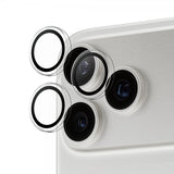 PanzerGlass iPhone 16 Pro/Pro Max/17 Pro/Pro Max Kameraskydd Hoops Transparent