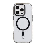 Rvelon iPhone 16 Pro Skal TPU MagSafe Svart/Transparent