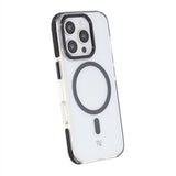 Rvelon iPhone 16 Pro Skal TPU MagSafe Svart/Transparent