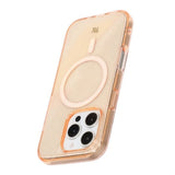 Rvelon iPhone 16 Pro Skal Glitter MagSafe Guld