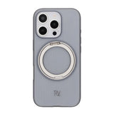 Rvelon iPhone 16 Pro Skal Roterbart MagSafe Stativ Grå