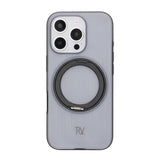 Rvelon iPhone 16 Pro Skal Roterbart MagSafe Stativ Svart