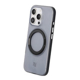 Rvelon iPhone 16 Pro Skal Roterbart MagSafe Stativ Svart