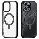 Dux Ducis iPhone 16 Pro Skal Aimo Series MagSafe Kickstand Svart