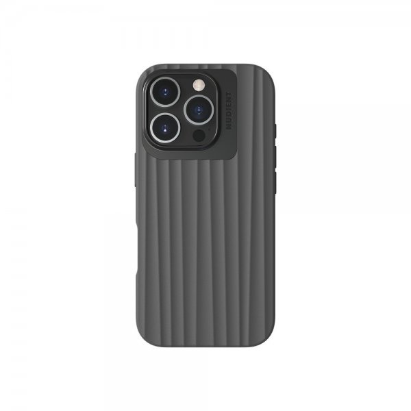 Nudient iPhone 16 Pro Skal Bold MagSafe Storm Black