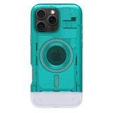 Spigen iPhone 16 Pro Skal Classic C1 MagFit Bondi Blue