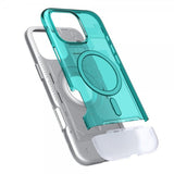 Spigen iPhone 16 Pro Skal Classic C1 MagFit Bondi Blue
