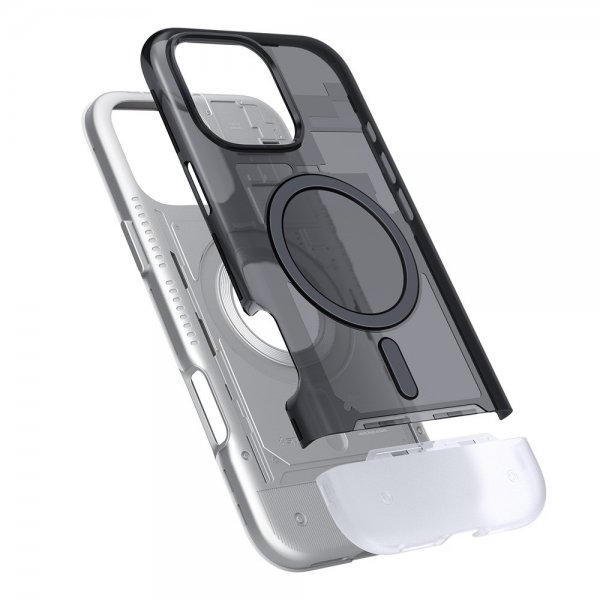 Spigen iPhone 16 Pro Skal Classic C1 MagFit Graphite