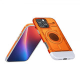 Spigen iPhone 16 Pro Skal Classic C1 MagFit Tangerine