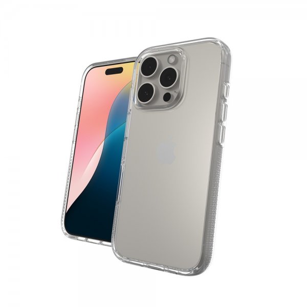 ZAGG iPhone 16 Pro Skal Crystal Palace Transparent