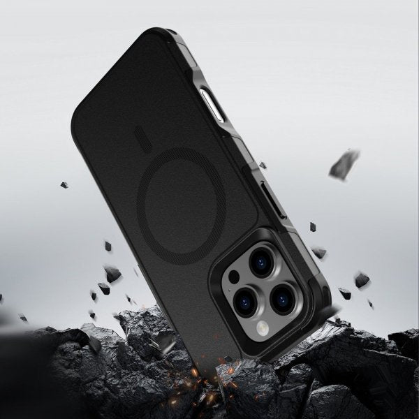 4smarts iPhone 16 Pro Skal Defend Case Ultimag Svart