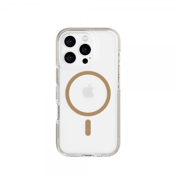 Tech21 iPhone 16 Pro Skal EvoCrystal MagSafe Guld