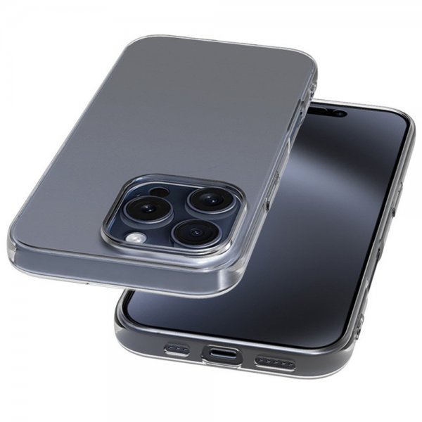 Nordic Covers iPhone 16 Pro Skal Feather Series Transparent