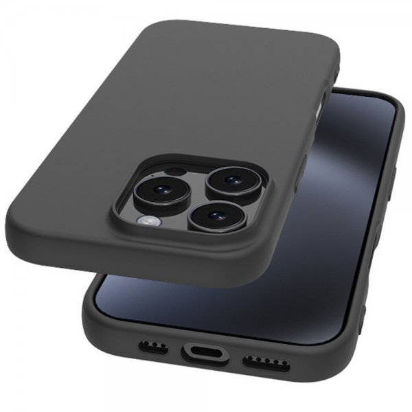 Nordic Covers iPhone 16 Pro Skal Feather Series Raven Black