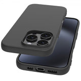 Nordic Covers iPhone 16 Pro Skal Feather Series Raven Black