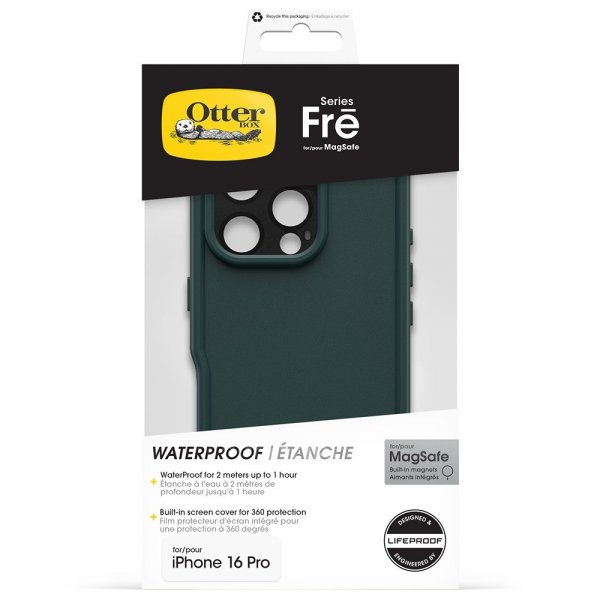 Otterbox iPhone 16 Pro Skal Fre MagSafe Sagebrush