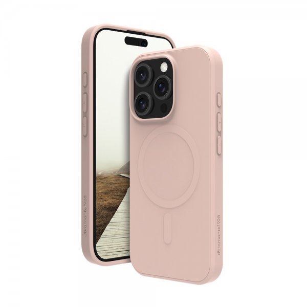 dbramante1928 iPhone 16 Pro Skal Greenland Pro MagSafe Pink Sand