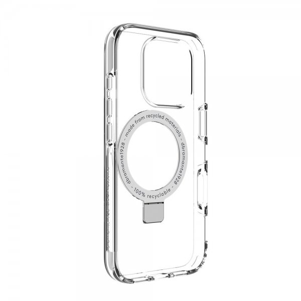 dbramante1928 iPhone 16 Pro Skal Iceland Ultra D3O MagSafe Kickstand Transparent