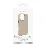 Puro iPhone 16 Pro Skal ICON Mag Pro Beige