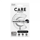 CARE by PanzerGlass iPhone 16 Pro Skal Kickstand MagSafe Silver