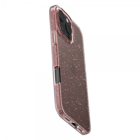 Spigen iPhone 16 Pro Skal Liquid Crystal Glitter Rose Quartz