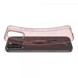 Spigen iPhone 16 Pro Skal Liquid Crystal Glitter Rose Quartz