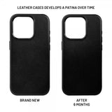 Fixed iPhone 16 Pro Skal MagLeather Svart