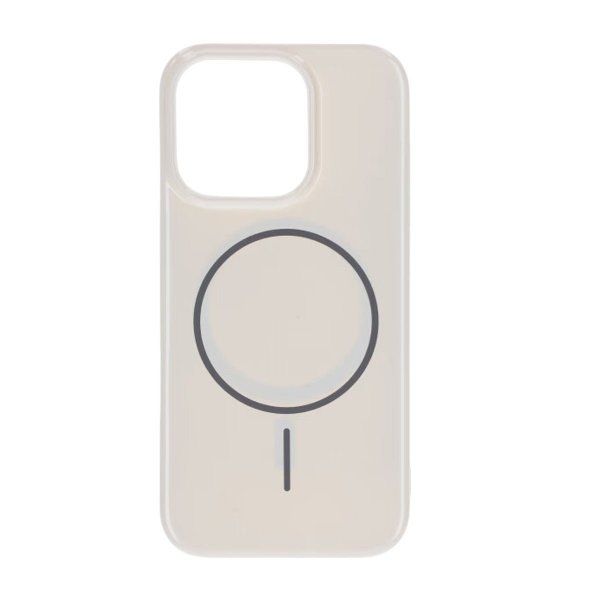 iPhone 16 Pro Skal TPU MagSafe Blank Vit