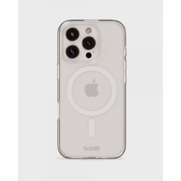 holdit iPhone 16 Pro Skal MagSafe Case Vit