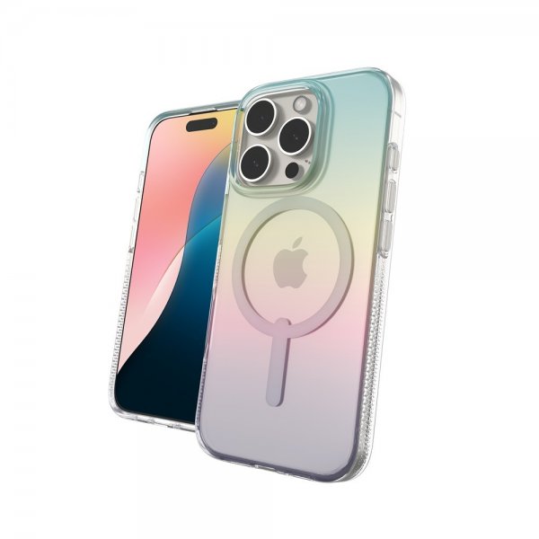 ZAGG iPhone 16 Pro Skal Milan Snap Iridescent