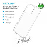 Fixed iPhone 16 Pro Skal ReStory Transparent