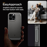 Spigen iPhone 16 Pro Skal Rugged Armor MagFit Grå