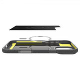 Spigen iPhone 16 Pro Skal Rugged Armor MagFit Grå