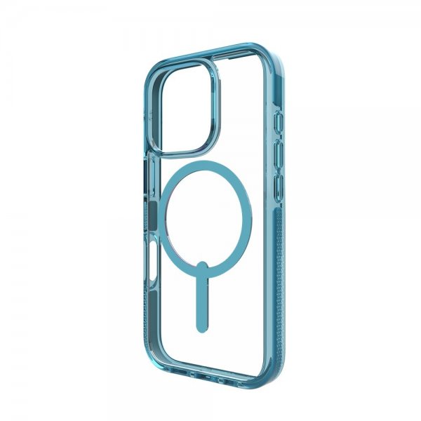 ZAGG iPhone 16 Pro Skal Santa Cruz Snap Retro Blue