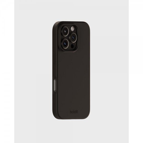 holdit iPhone 16 Pro Skal Silikon Svart