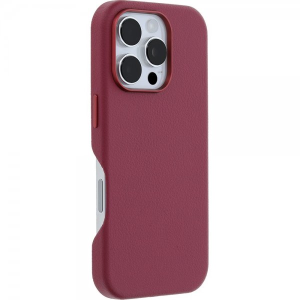 Otterbox iPhone 16 Pro Skal Symmetry Cactus Leather MagSafe Foxberry