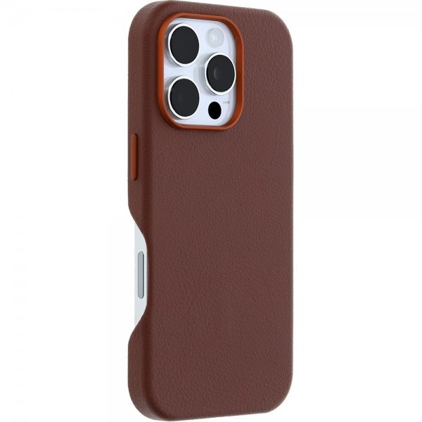 Otterbox iPhone 16 Pro Skal Symmetry Cactus Leather MagSafe Rich Adobe