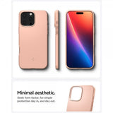Spigen iPhone 16 Pro Skal Thin Fit MagFit Rose Titanium