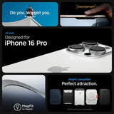 Spigen iPhone 16 Pro Skal Thin Fit T MagFit Clear White