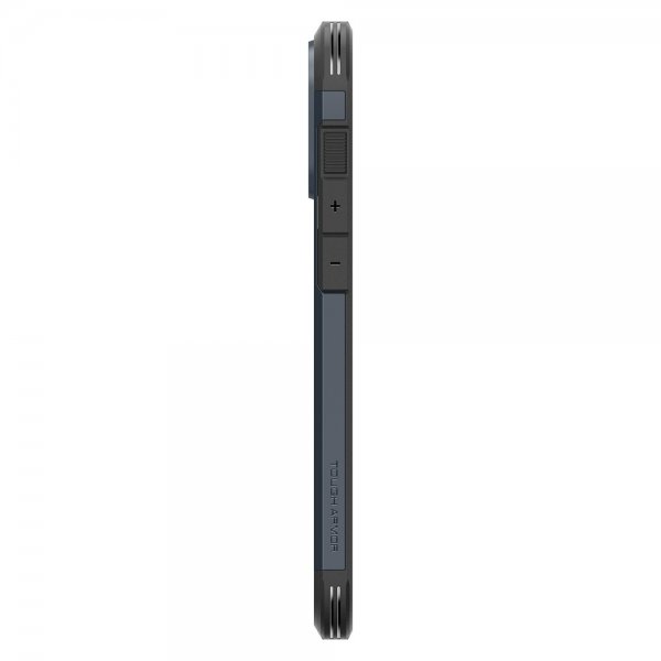 Spigen iPhone 16 Pro Skal Tough Armor MagFit Metal Slate