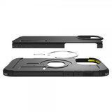 Spigen iPhone 16 Pro Skal Tough Armor T MagFit Svart