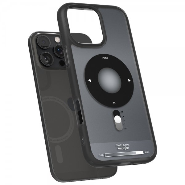 Spigen iPhone 16 Pro Skal Ultra Hybrid Classic MagFit Svart