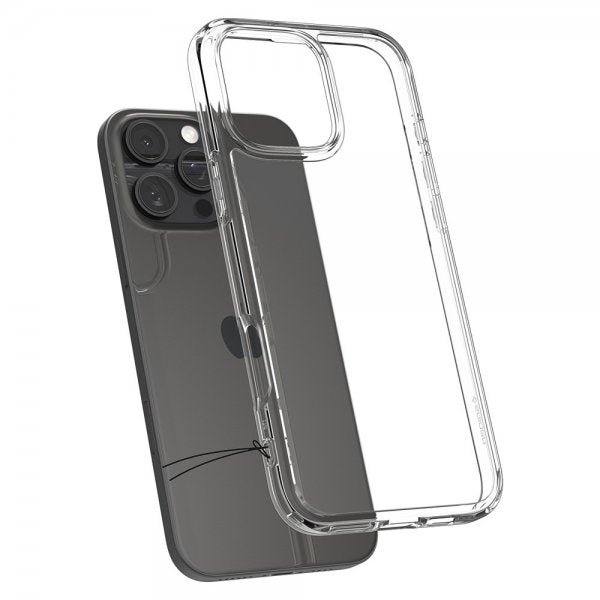 Spigen iPhone 16 Pro Skal Ultra Hybrid Crystal Clear