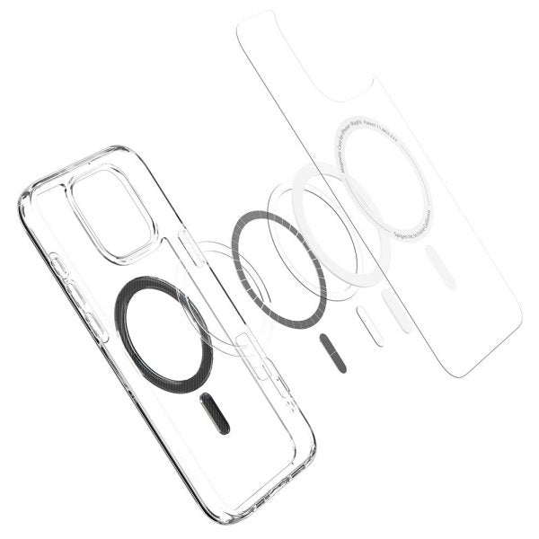 Spigen iPhone 16 Pro Skal Ultra Hybrid MagFit Carbon Fiber
