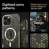 Spigen iPhone 16 Pro Skal Ultra Hybrid MagFit Digital Camo