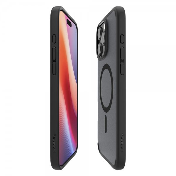 Spigen iPhone 16 Pro Skal Ultra Hybrid MagFit Frost Black