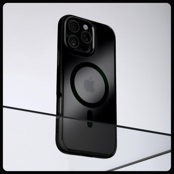 Spigen iPhone 16 Pro Skal Ultra Hybrid MagFit Frost Black