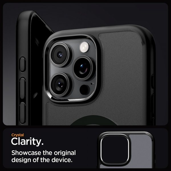 Spigen iPhone 16 Pro Skal Ultra Hybrid MagFit Frost Black